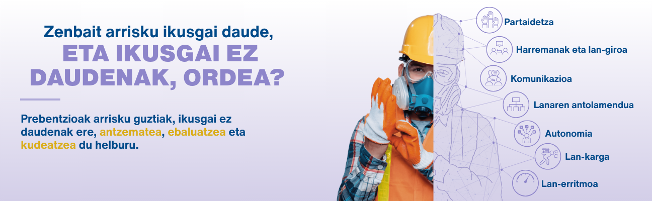 Zenbait arrisku ikusgai daude, ETA IKUSGAI EZ DAUDENAK, ORDEA?